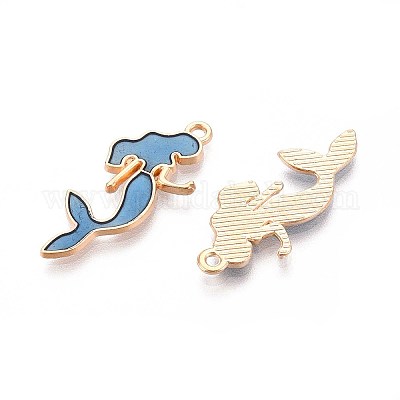 Подвески из эмали и сплава ENAM-N054-021E-1