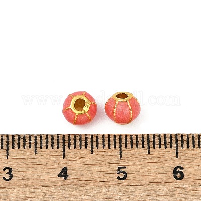 Латунь эмаль бисера KK-Q081-04B-MG-1