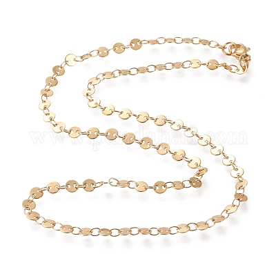 Ожерелья из звеньевой цепи из нержавеющей стали 304 STAS-I156-27A-G-1