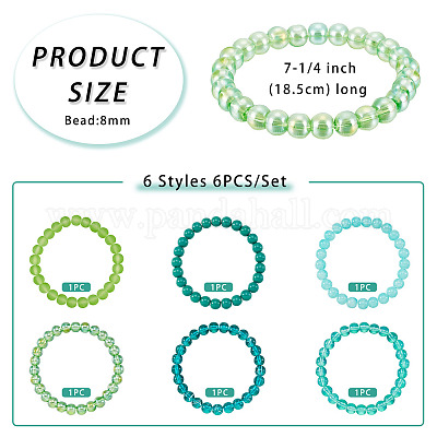 6 шт.&nbsp;BJEW-TAC0025-1