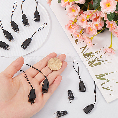 100 шт. пластиковый шнур для мобильного ремня со съемной пряжкой FIND-GF0006-61B-1