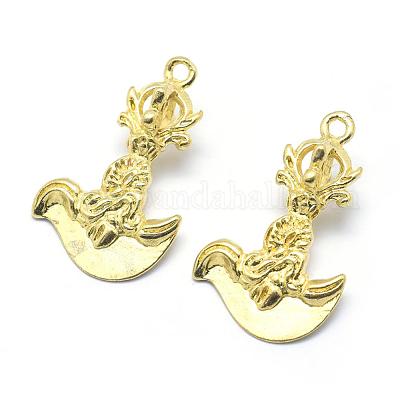 Латунные бусины KK-G319-42C-RS-1