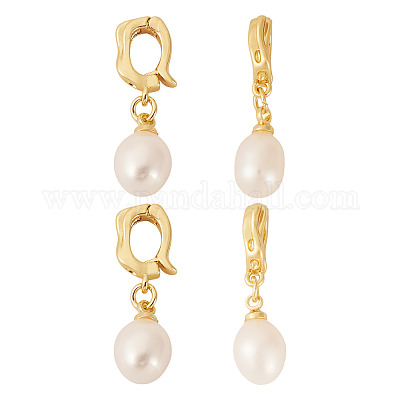 4шт. подвеска из натурального культивированного пресноводного жемчуга PALLOY-TAC0176-1