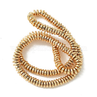 Гальванические нити из синтетических немагнитных гематитовых бусин G-H020-E01-03-1