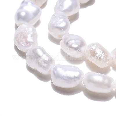 Нити из натурального культивированного пресноводного жемчуга PEAR-N014-03E-1