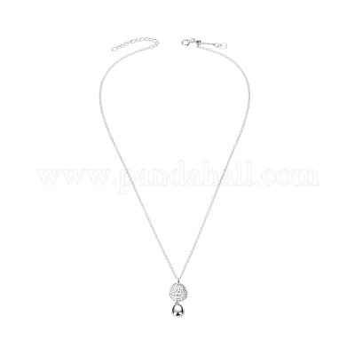 925 подвеска-капля из стерлингового серебра с кубическим цирконием TS-N322-S-1