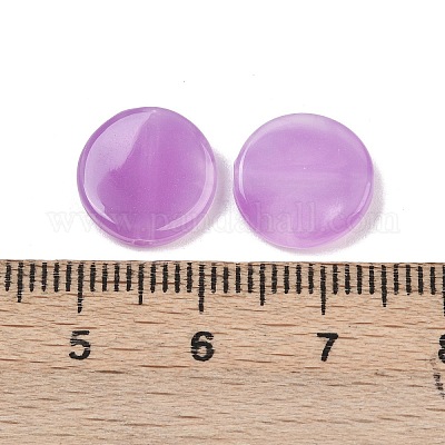 Непрозрачные акриловые бусины MACR-C037-08E-1