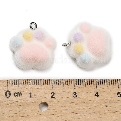 Подвески из непрозрачной смолы RESI-G112-04-1-1