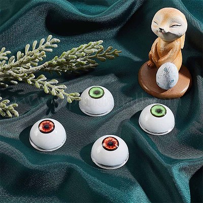 Half Round Eyeballs - Realistic Acrylic Fake Eyes For Halloween