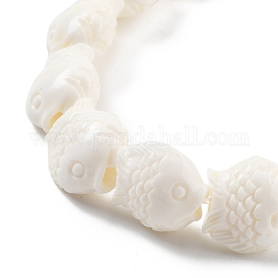 Нити резных бусин из синтетического коралла CORA-C003-13B-03-1