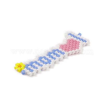 3шт 3 цвета ручной работы ткацкий станок узор бисер Миюки PALLOY-MZ00052-1