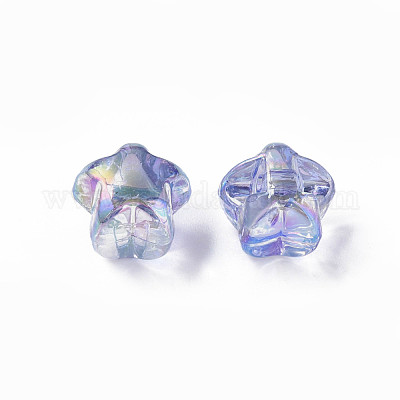 Прозрачные акриловые пуговицы с 1 отверстием MACR-S373-129-C09-1