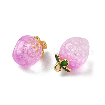 Прозрачные стеклянные подвески GLAA-P072-03G-05-1