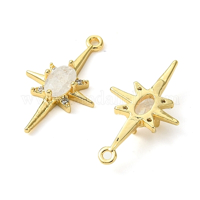 Латунные микро проложить кубического циркония подвески X-KK-M277-08G-04-1