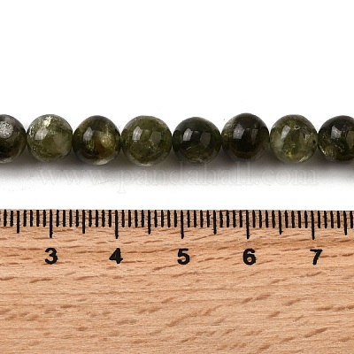 Натуральные лепидолитовые бусины G-F799-B01-8mm-1