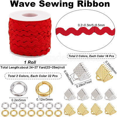 1 прядь волнообразной бахромы FIND-GF0006-65F-1