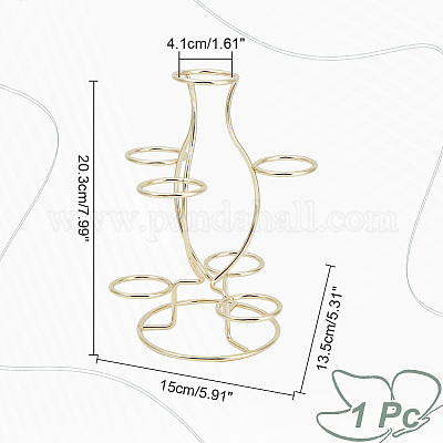 Железные подставки для пасхальных яиц с 7 слотом ODIS-WH0058-21B-G-1