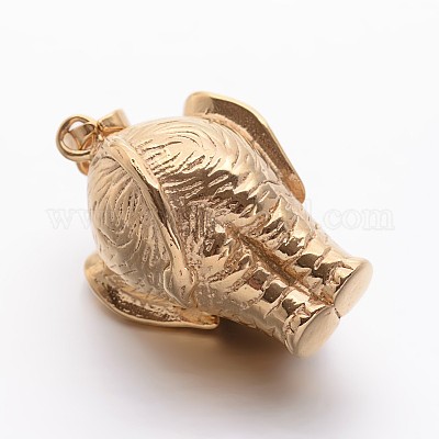 Подвески в виде слонов из нержавеющей стали 304 STAS-E094-09G-1