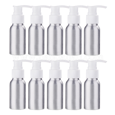 Алюминиевая бутылка для лосьона на 50 мл&nbsp;LS-MRMJ-WH0037-11B-01-1