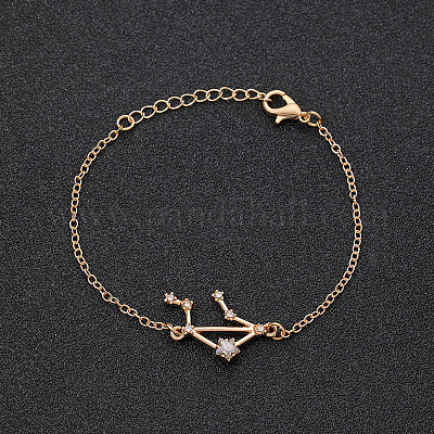 12 браслет созвездия сплава со стразами WG43B2B-03-1