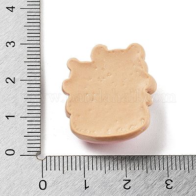 Непрозрачная смола и пластиковые кабошоны X-RESI-K029-03E-1