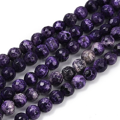 Природные пожары треск агат бисер нитей G-C082-A01-50-1