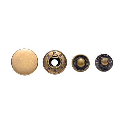 Buy Wholesale China High-quality Antique Brass Snap Buttons & Antique Brass Snap  Buttons at USD 0.03