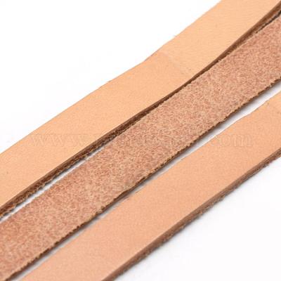 Кожаные шнуры WL-R004-10x2-100-1