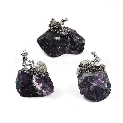 Скульптура из природного флюоритового кластера G-N347-03A-1