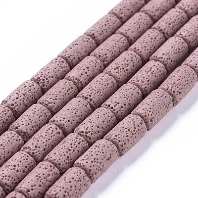 Бусы из натуральной лавы G450-B03-1