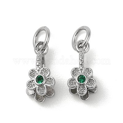 Латунный микро-паве кубический цирконий KK-K277-11P-1