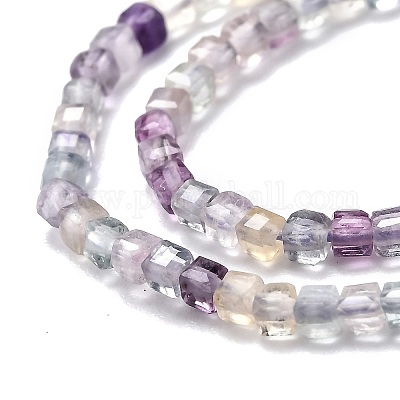Природного флюорита бисер нитей&nbsp;LS-G-H266-21-1