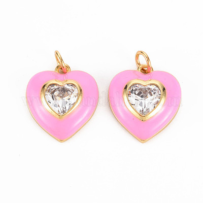 Латунь эмаль подвески KK-T013-15E-NF-1