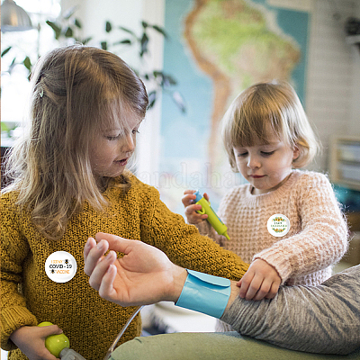 Брошь из белой жести JEWB-WH0013-005-1