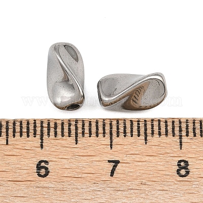 Бусины из нержавеющей стали 304 STAS-Z166-06P-1