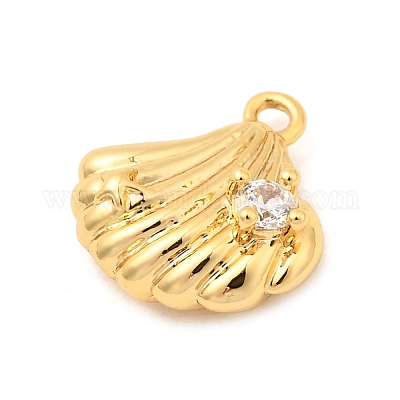 Латунные микро проложить кубического циркония подвески KK-C117-02B-G-1