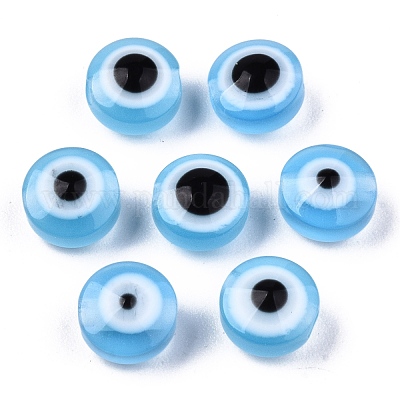 Бусины из cмолы RESI-S339-4x6-20-1