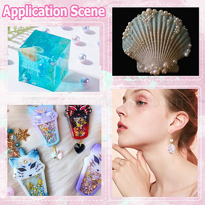 2 набор пластиковых бусин KY-SC0002-24E-1