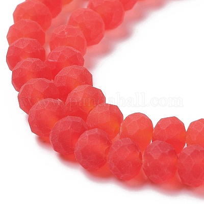 Прозрачные стеклянные бусины X1-EGLA-A034-T8mm-MD01-1