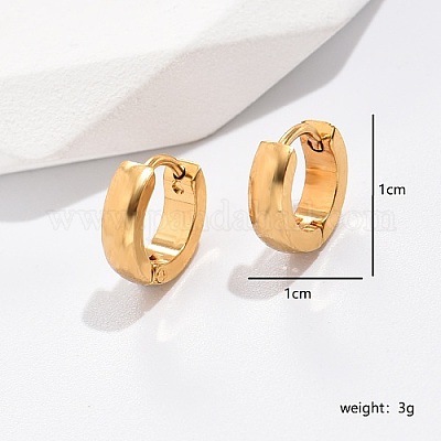 Серьги-кольца из нержавеющей стали 304 KU3132-1