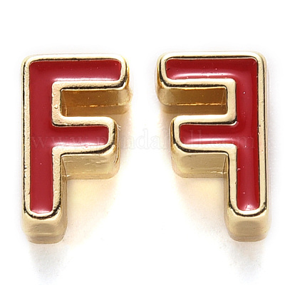 Рейка покрытие сплава эмалевые бусины X-ENAM-S122-033F-NR-1