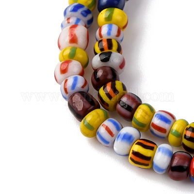 Бусы лэмпворк ручной работы BLOW-K001-01A-05-1