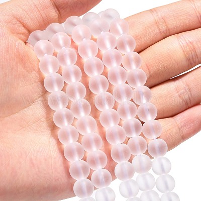 Кристалла кварца бисер нитей&nbsp;X-G497-8mm-1
