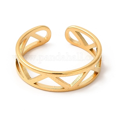 Ионное покрытие (ip) 201 кольцо из нержавеющей стали RJEW-E063-02G-1