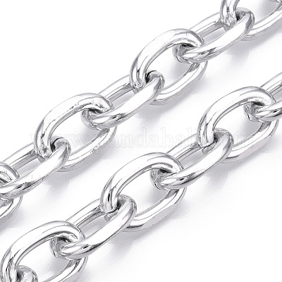 Алюминиевая граненая тросовая цепь&nbsp;CHA-N003-32S-1