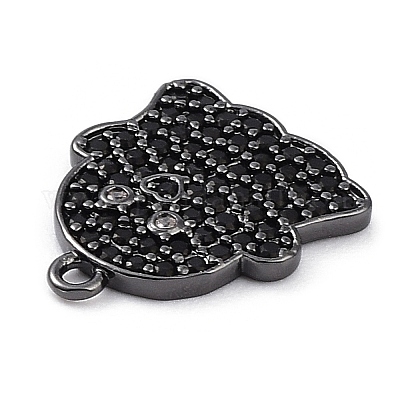 Стойки обшивки латунь кубического циркония подвески KK-D031-04B-01-1