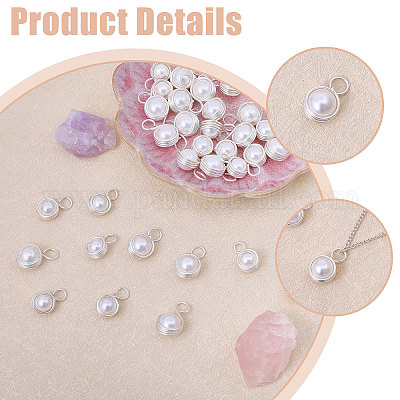 40 шт. 2 подвески из ракушки и жемчуга PALLOY-CA00028-1