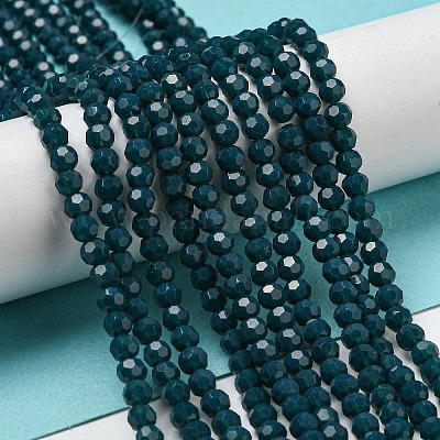 Подставки для непрозрачных стеклянных бусин EGLA-A035-P4mm-D19-1