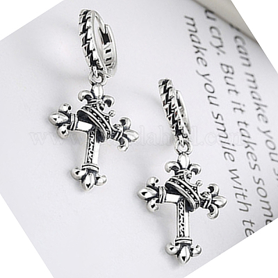 Серьги-кольца в стиле панк MA2169-1