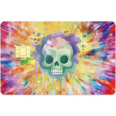 Прямоугольные пластиковые водонепроницаемые наклейки для карт из ПВХ DIY-WH0432-178-1